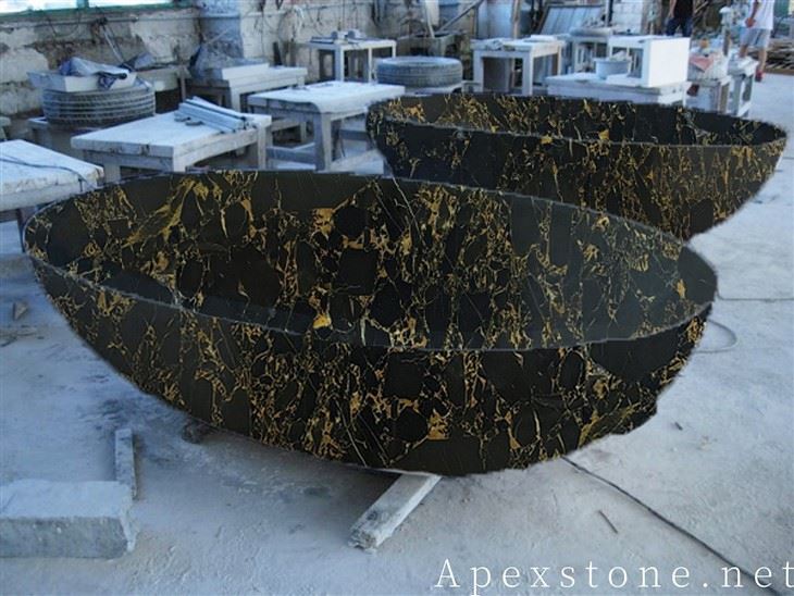 Black Marble 24 Vanity Farm Sinks best