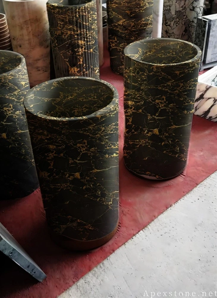 Black Marble 24 Vanity Farm Sinks suppliers